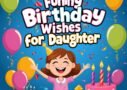 Funny Birthday Wishes for Daughter