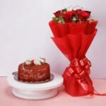 Red Velvet Combo Cake