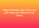 Birthday Wishes for Jiju